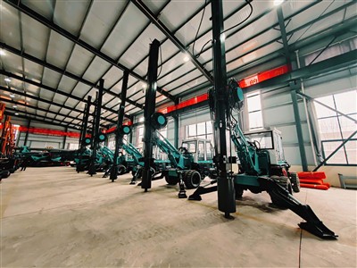 Infrastructure Equipment 'timely Rain'! Liqiang Rotary Excavator Has Sufficient Stock in Stock